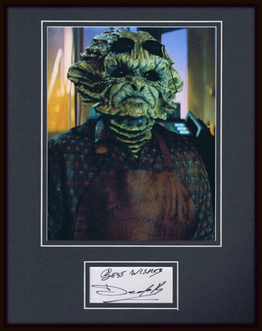 Deep Roy Signed Framed 11x14 Photo Display Star Trek