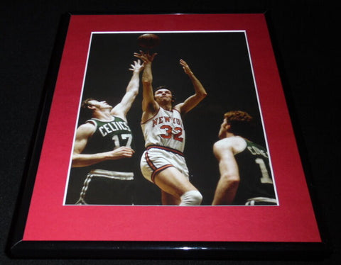 Jerry Lucas vs John Havlicek Framed 11x14 Photo Display Knicks Celtics