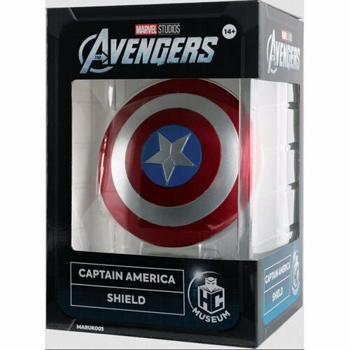 NEW SEALED 2021 Eaglemoss Marvel Museum 5.75" Replica Captain America Shield