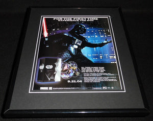 Star Wars Trilogy 2004 Framed 11x14 ORIGINAL Advertisement Darth Vader