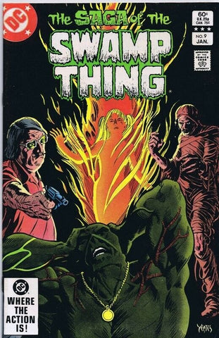 Swamp Thing #9 ORIGINAL Vintage 1983 DC Comics 