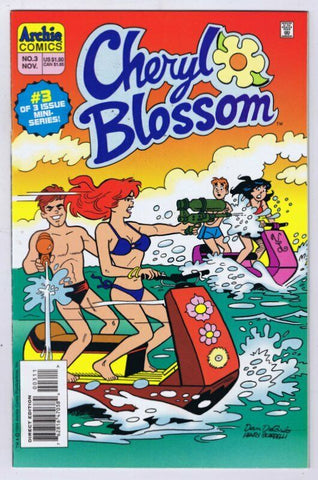 Cheryl Blossom #3 ORIGINAL Vintage 1995 Archie Comics GGA  