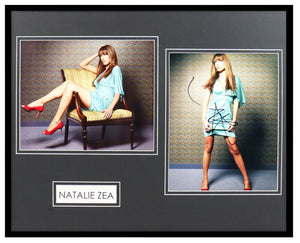 Natalie Zea Signed Framed 16x20 Photo Set AW The Detour