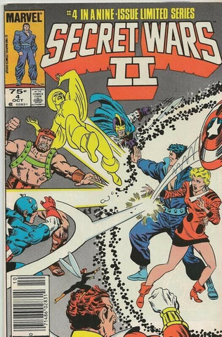 Secret Wars II #4 ORIGINAL Vintage 1985 Marvel Comics 