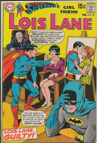 Superman's Girlfriend Lois Lane #99 ORIGINAL Vintage 1970 DC Comics Batman