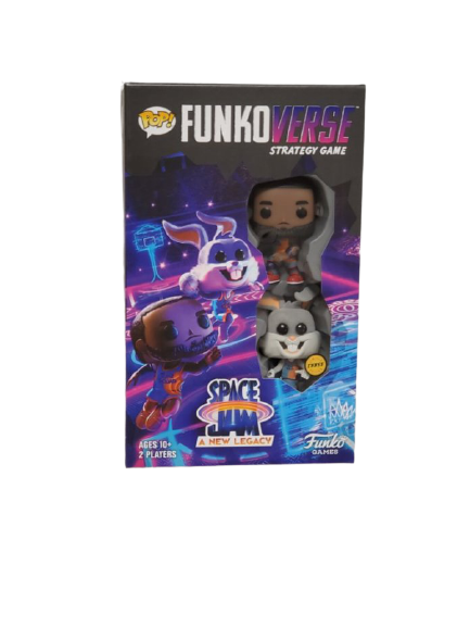 NEW SEALED POP! Funkoverse Board Game Space Jam Chase Flocked Bugs Bunny