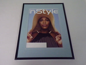 Serena Williams 11x14 Framed ORIGINAL 2018 In Style Magazine Cover