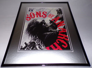 Sons of Anarchy 2010 FX Framed 11x14 ORIGINAL Advertisement 