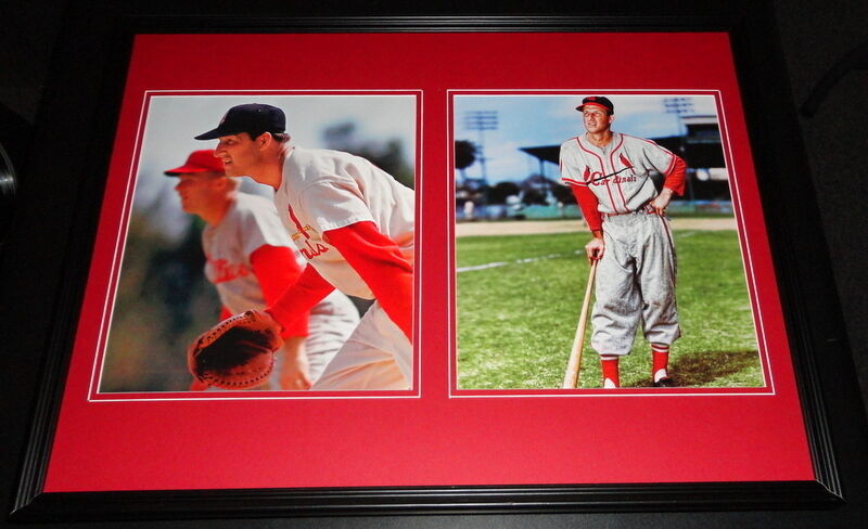 Stan Musial Framed 18x24 Photo Set St Louis Cardinals