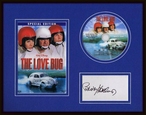 Buddy Hackett Signed Framed 11x14 Love Bug DVD & Photo Display