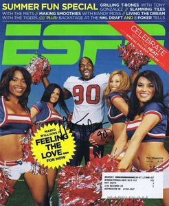 Mario Williams Signed 2006 ESPN Full Magazine Bills Texans