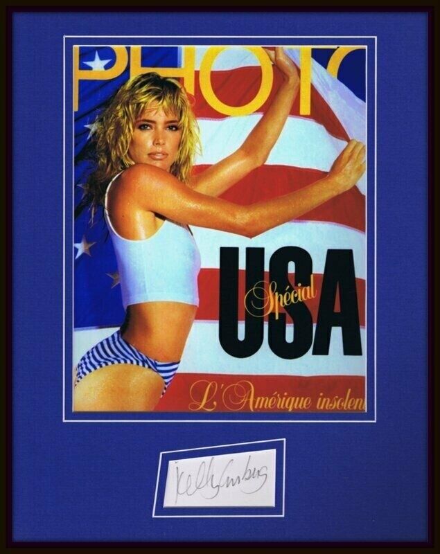 Kelly Emberg Signed Framed 11x14 Photo Display JSA