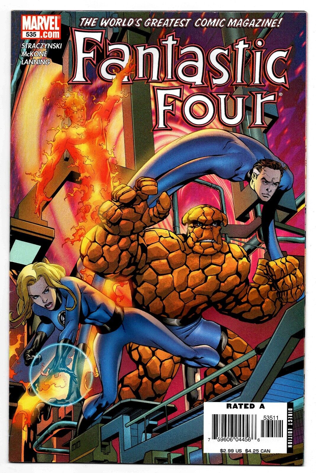 Fantastic Four #535 VINTAGE 2006 Marvel Comics