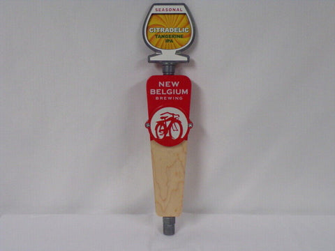 ORIGINAL New Belgium Brewing Citradelic Tangerine IPA Beer Tap Handle