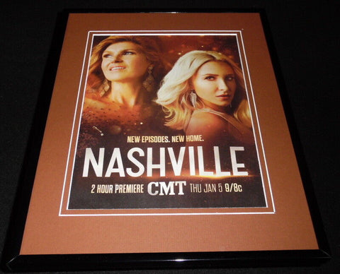 Nashville 2017 CMT 11x14 Framed ORIGINAL Advertisement Connie Britton