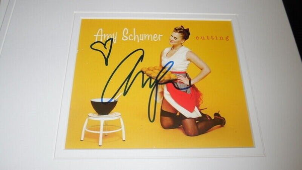 Amy Schumer Signed Framed 11x14 CD & Photo Display JSA Trainwreck Snatched