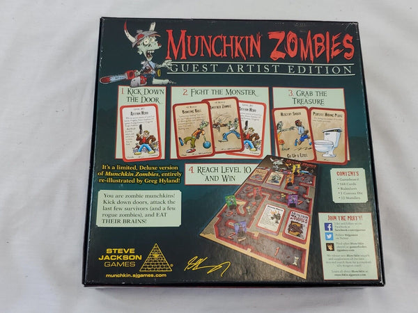 Munchkin Zombies Guest Artist Edition Board Game