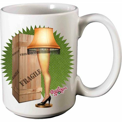 BRAND NEW 2021 Spoontiques A Christmas Story Leg Lamp 12 oz. Coffee Mug