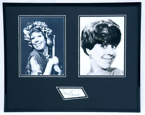 Carol Burnett Signed Framed 16x20 Photo Set