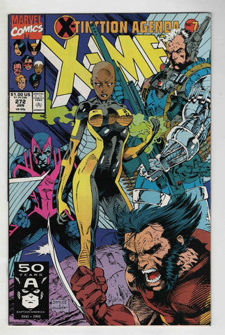 Uncanny X-Men #272 VINTAGE 1991 Marvel Comics X-Tinction Agenda