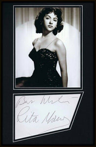 Rita Moreno Signed Framed 11x17 Photo Display JSA EGOT Winner