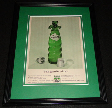 1967 Squirt Gentle Mixer Framed 11x14 ORIGINAL Vintage Advertisement 