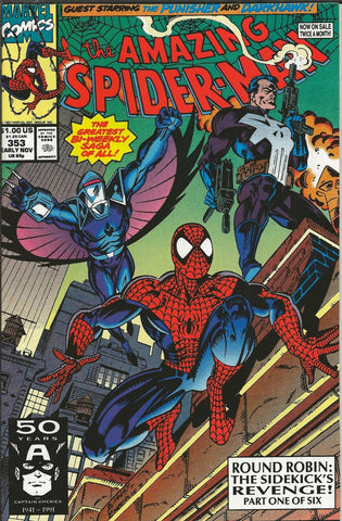 Amazing Spiderman #353 ORIGINAL Vintage 1991 Marvel Comics  