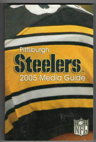 2005 Pittsburgh Steelers Media Guide Super Bowl XL Season