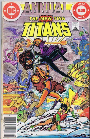 New Teen Titans Annual #1 ORIGINAL Vintage 1982 DC Comics  