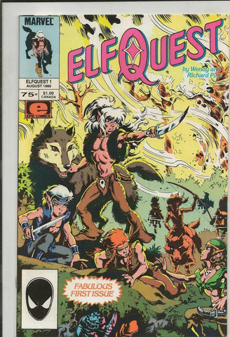 Elfquest #1 ORIGINAL Vintage 1985 Marvel Comics 