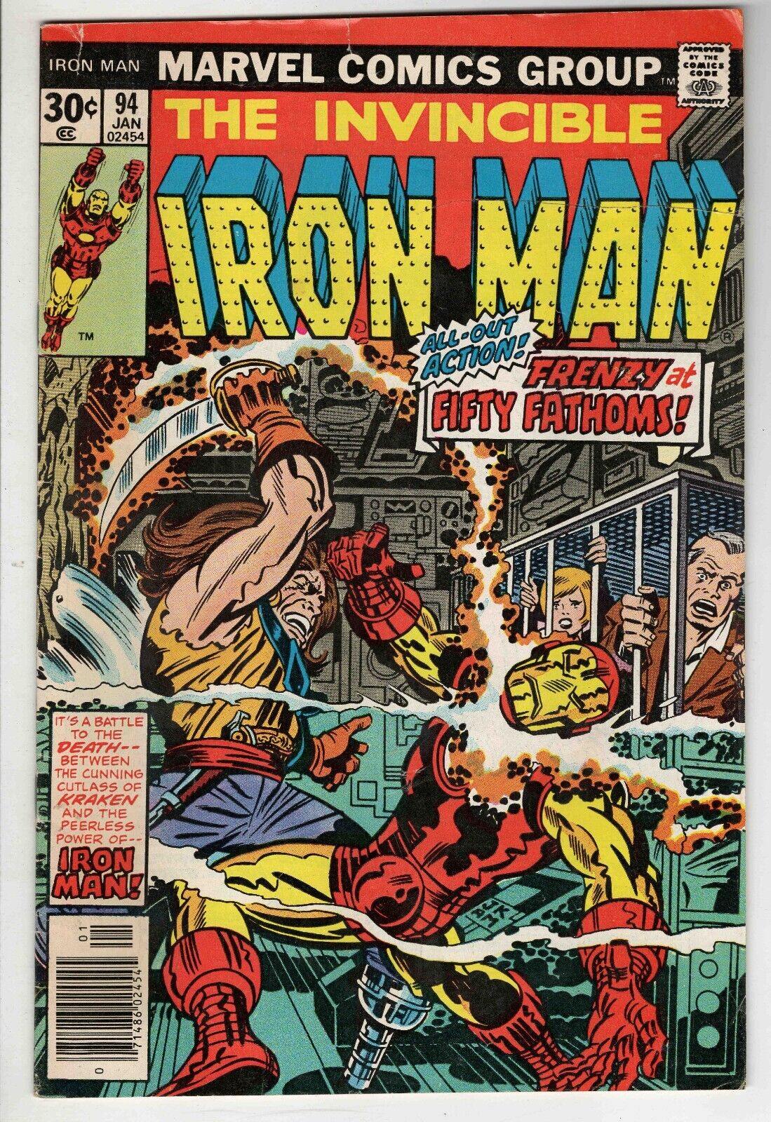 Iron Man #94 VINTAGE 1977 Marvel Comics