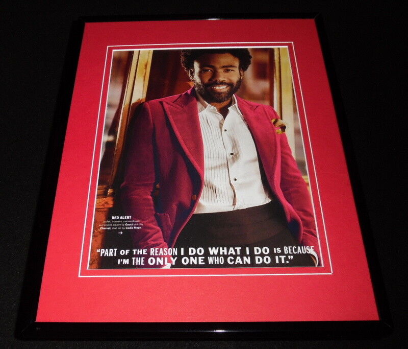 Donald Glover 2018 Framed 11x14 Photo Display Atlanta Childish Gambino