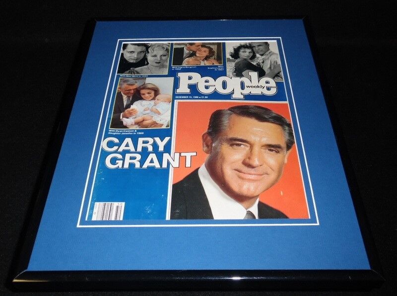 Cary Grant Framed 11x14 ORIGINAL 1986 People Magazine Cover