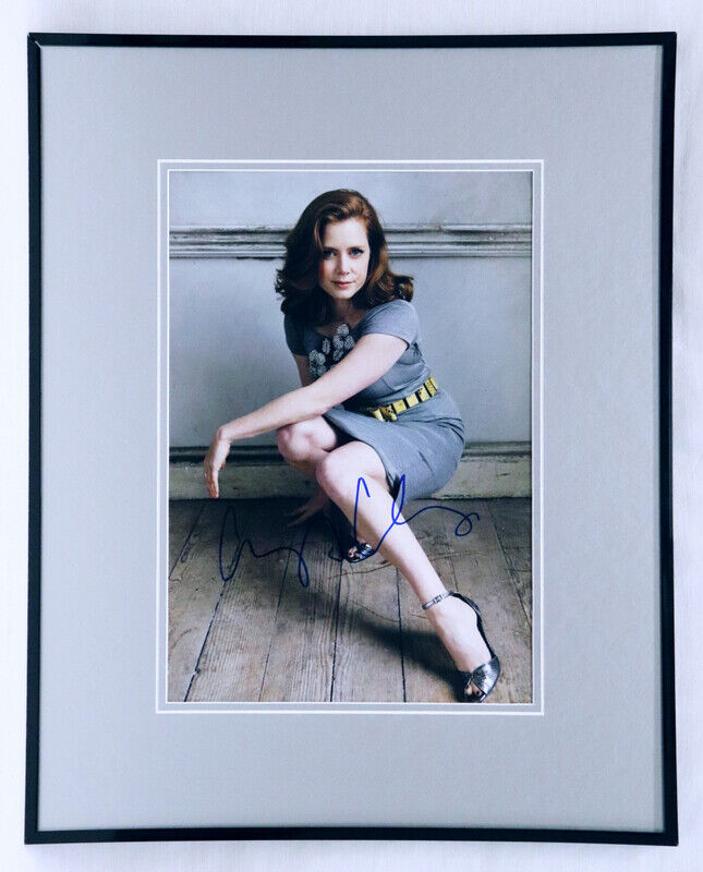 Amy Adams Signed Framed 16x20 Photo Display American Hustle 