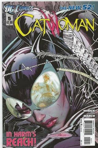 Catwoman #5 ORIGINAL Vintage 2012 DC Comics GGA