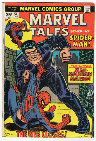 Marvel Tales #54 VINTAGE 1974 Reprints Amazing Spider-Man #73