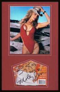 Molly Sims Signed Framed 11x17 Photo Display Las Vegas