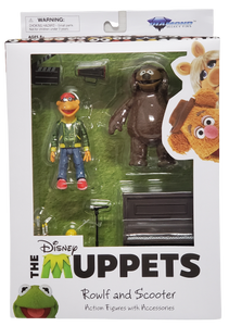 NEW SEALED Diamond Select Muppets Rowlf + Scooter Action Figure Set