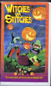 Witches in Stitches (1997) VINTAGE VHS Cassette Clamshell