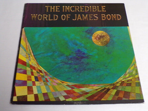 Incredible World of James Bond ORIGINAL Vintage 1965 Vinyl LP Record Album