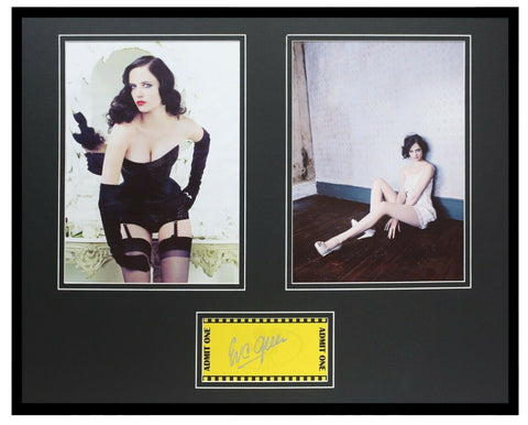 Eva Green Signed Framed 16x20 Photo Set Casino Royale Sin City 300