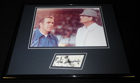 Ara Parseghian Signed Framed 11x14 Photo Display Notre Dame w/ Bear Bryant