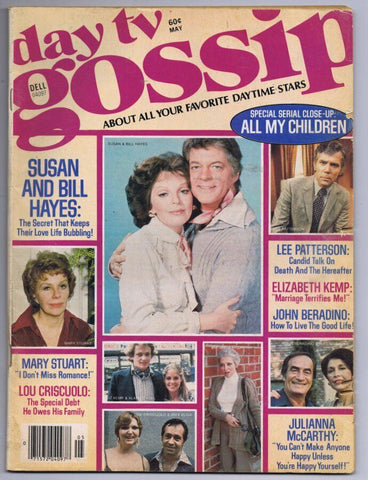 ORIGINAL Vintage May 1977 Day TV Gossip Magazine Susan & Bill Hayes