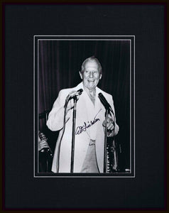 Art Linkletter Signed Framed 11x14 Photo Display JSA Kids Say Darndest Things