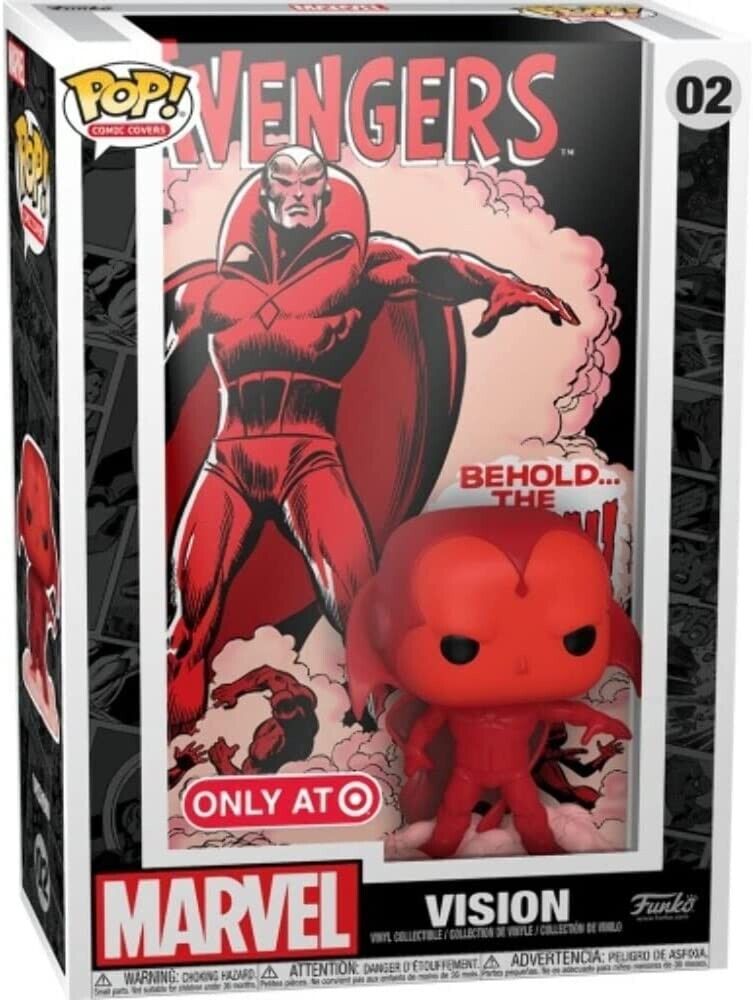 NEW SEALED 2022 Funko Pop Cover Figure Avengers #57 Vision