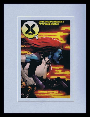 2019 X Men #6 Marvel Comics Framed 11x14 ORIGINAL Vintage Advertisement 