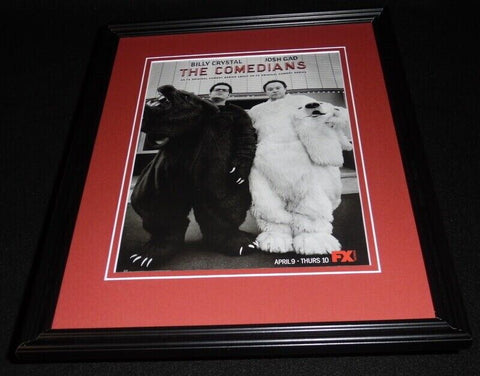 The Comedians 2015 FX 11x14 Framed ORIGINAL Advertisement Billy Crystal Josh Gad