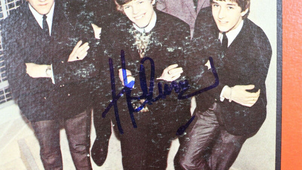 Peter Noone Signed Framed 1965 Herman's Hermits Album Display