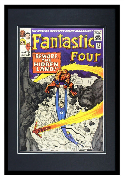 Fantastic Four #47 Marvel Framed 12x18 Official Repro Cover Display