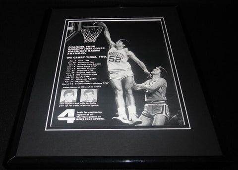 1982 Marquette Basketball News 4 Framed 11x14 ORIGINAL Vintage Advertisement 